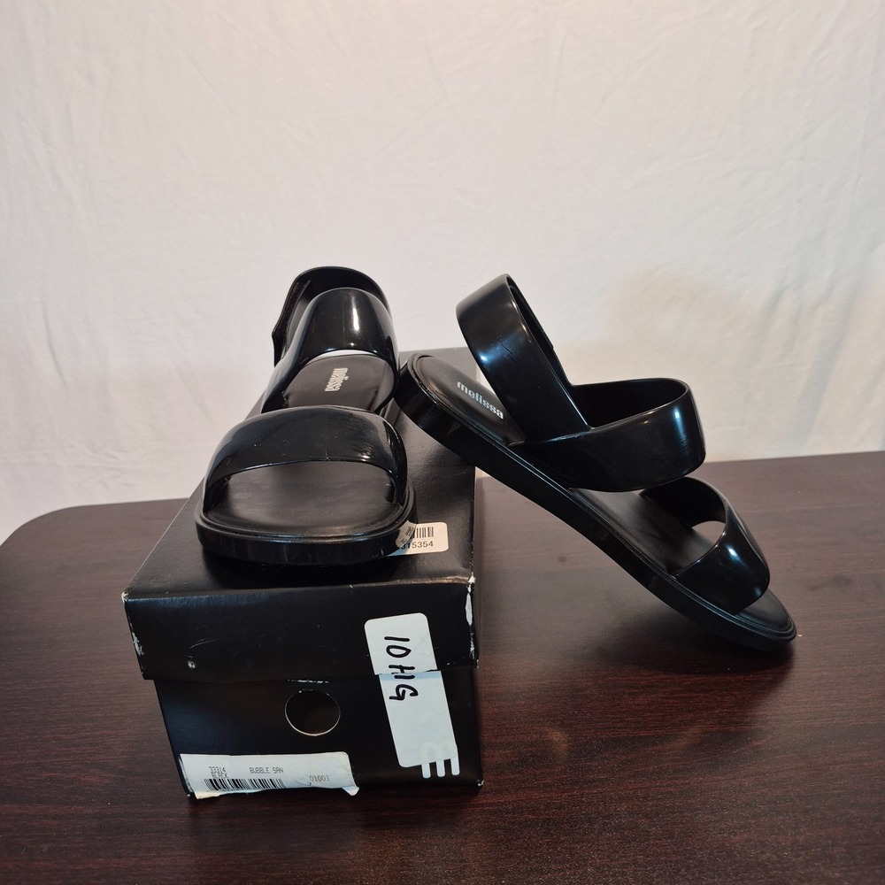 NIB Melissa Bubble Sandal S-7 Modern Trendy Minimalist Chic Playful Contemporary